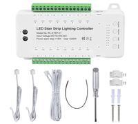 Shovelmty 16 Canali LED Luci Scale Controller Scale 2 PIR per Interni Flessibile LED COB Striscia