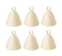 Shovelmty 6 Pezzi da Sauna da Bagno nel Feltro Banya nel Lana Russa Protezione per la Testa Ucraina Cuffia da Sauna Assorbente per Uomo Sauna