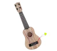 Shovelmty Chitarra Ukulele per Bambini 17 Pollici Mini Chitarra un 4 Corde Strumenti Musicali per Bambini Giocattoli con Plettri per Bambini Ragazzi e Ragazze,C