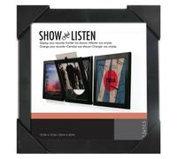 Show And Listen Vinyl Record Frame 32x32 Cm Black (Cornice Per Vinili) - AA.VV.