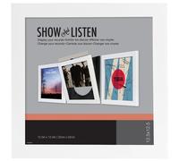 Show And Listen: Vinyl Record Frame 32x32 Cm White (Cornice Per Vinili) - AA.VV.