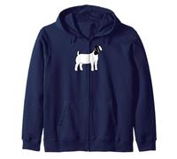 Show boera Goat Girl Felpa con Cappuccio