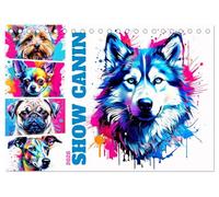 Show canin (Calendrier de bureau 2026 DIN A5 vertical), CALVENDO calendrier mensuel: Plongez dans le monde de la personnalité unique de nos amis à quatre pattes.