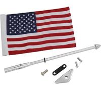 SHOW CHROME 52-965 FLAG POLE GL1800 18 HONDA GL 1800 ABS GOLDWING TOUR DCT 2020