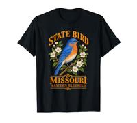 Show-Me Region - Emblema Vintage Eastern-Bluebird Pride Maglietta