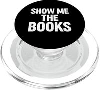 Show Me The Books Citazione di lettura divertente PopSockets PopGrip per MagSafe