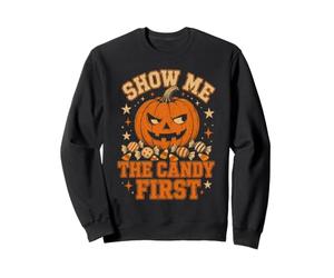 Show Me The Candy First Halloween Divertente Felpa