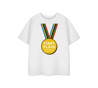 Show Me The Merch Bianco First Place T-shirt a maniche corte Unisex Bambini