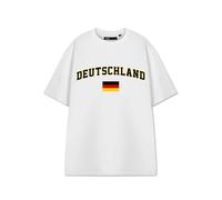 Show Me The Merch Bianco Germany T-shirt a maniche corte Unisex Adulti