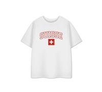 Show Me The Merch Bianco Switzerland T-shirt a maniche corte Unisex Bambini