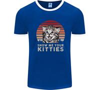 Show Me Tuo Kitties Divertente Gatto Uomo Ringer