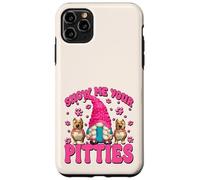 Show Me Your Pitties Adult Humor Women Funny Pitbull Momma Custodia per iPhone 11 Pro Max