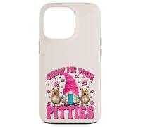 Show Me Your Pitties Adult Humor Women Funny Pitbull Momma Custodia per iPhone 13 Pro