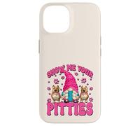 Show Me Your Pitties Adult Humor Women Funny Pitbull Momma Custodia per iPhone 14