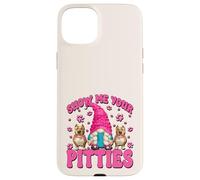 Show Me Your Pitties Adult Humor Women Funny Pitbull Momma Custodia per iPhone 15 Plus
