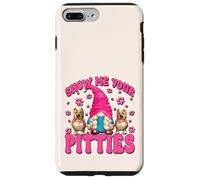Show Me Your Pitties Adult Humor Women Funny Pitbull Momma Custodia per iPhone 7 Plus/8 Plus
