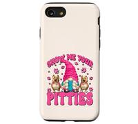 Show Me Your Pitties Adult Humor Women Funny Pitbull Momma Custodia per iPhone SE (2020) / 7/8