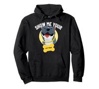 Show Me Your Pitties Funny Pitbull Dog Lovers Felpa con Cappuccio