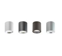 SHOW PLAFONIERA CILINDRICA D16 MODERNA DA ESTERNI IP65 LED 40W LUCE 3000K O 4000K IN 4 COLORI