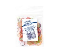 Show Tech Latex Bands Medium Neon - Top Knot Bands 100 pcs