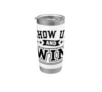 Show Up And Win Bicchiere termico in acciaio inox doppia parete
