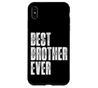 Show Your Love To Your Lil Brother World NO.1 Brother Ever Custodia per iPhone XS Max