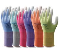 Showa 370 Floreo Unisex Leggero Forte Sensibile Guanti da Giardinaggio Nitrile