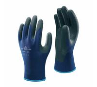 Showa 380 Assemblaggio Nitrile Schiuma Waffle Guanti Presa Delicato Umido Grassa