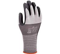 SHOWA 381, Rivestimento in Nitrile microporoso, Usi generici, Grigio con palmo nero, 10/XXL