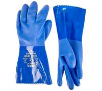 SHOWA 640, Rivestimento in PVC, Chimico, Arancia, 10/XL
