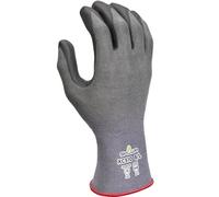 SHOWA XC510 Poliuretano Palm Coated Ultra-Light A4 Cut Resistant Safety Glove with Level D/A4 Liner, 18-Gauge, Medium (12 Coppia)