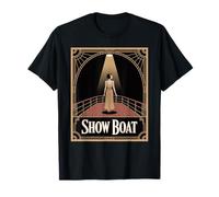 Showboat Retro Musical Theatre Broadway Theatre Maglietta