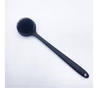 Shower Back Bath Brush, Never Moldy Shower Back Brush Back Scrubber, Men's and Women's Shower Back Brush (Color : Black)
