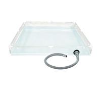 Shower Base | Non-slip Lightweight Portable Pvc Bathing Trays With Drain Hose | Foldable Compact Non-Slip | Outdoor Shower Tub | For Outdoor Indoor RV Motorhome Trailer Tent Camping Hiking Car Trucker
