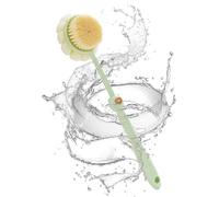 Shower Brush, Back Scrubber Long Handle, 0.29 Inches Quick Drying & Hygienic Design, Hard Reach Area Sponge for Deep Cleansing, Making It Suitable to Men, Women, and Seniors