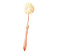 Shower Brush, Long Handle Back Scrubber, 138g High Density Bristles, Deep Skin Cleaning and Dirt Removal Tool, Quick Drying Scrub for Areas in Shower, Bath, Spa