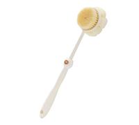 Shower Brush, Long Handle Back Scrubber, High-Density Bristle Cleaner, 138g for Deep Skin Cleansing and Hard-To-Reach Areas Prevent Water Buildup Suitable