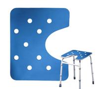 Shower Chair Pad, Bath Bench Mat, 15.75x 1.81 Inches, Lightweight Soft Anti Skid Waterproof Cushion, Hygiene Support for Elderly, Disabled, Senior, Daily, Bathroom and Routine