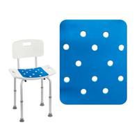 Shower Chair Pad - Shower Chair Cushion Waterproof | Padded Showers Pad | Showers Seat Pads | Bath Chairs Pads | Anti Skid Stool Bench Mat For Disabled Elderly Handicap Daily Routine Personal Hygiene