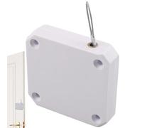 Shower Door Closer-7,1 x 6,5 cm Sliding Screen Close | Retractable Storm Door Closure, Auto Sense Close with 1,2 m Steel String, Home Improvement Supplies For Studidy Room, Bathroom, Bedroom, Kitchen