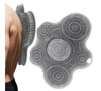Shower Foot Scrubber, Large Size - Hands Free Silicone Brush Mat Cleans Esfoliati Massaggi senza piegatura Relieves Tired Feet Non Slip Suction Cups Pack