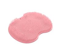 Shower Foot Scrubber Mat, Back Cleaning Pad, Non-Slip Suction Cup Base, Sided Scrubbing Texture, Indoor Outdoor Washer for Bathroom, Bathtub, Hotel, Spa, Home Use, Easy no-bend solution