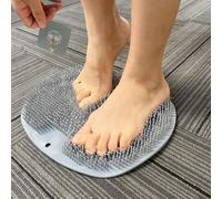 Shower Foot Scrubber Mat Back Washer Exfoliating Bath Wash Pad Wall Mo