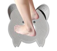 Shower Foot Scrubber, Shower Exfoliator, 16.73x16.73 inches Quick-Drying Wall-Mounted Brush Non-Slip, Pedicure Tool, Suction Cups for Callus Removal, Bathroom Cleaning Seniors