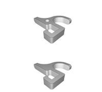 Shower Frame Hook for Towels and Robes - Compatible with 25mm Frame Width