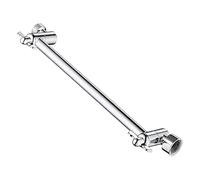 Shower Head Arm, Heavy Duty Bagno Supplies, 10.83 Inches Compact Attachment Design, Shower Head Extender Arm for Home, Hotel, Ristorante, Apartment, Business, Rental