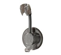 Shower Head Holder, Spray Nozzle Bracket, 7.09x2.95x2.17 Inches Adjustable and Ergonomic Wand Support, Rotatable Wall Mount With Adhesive Backing, Showering Brackets for Bathroom, Home