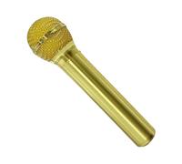 Shower Head, Microphone Style Nozzle, Retro Funny Bath Sprayer 2,36 x 2,36 x 8,66 pollici, design ABS ad alta pressione, interfaccia G1/2, per Bathroom RV Dorm Hotel Kids Travel Use