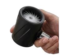 Shower Head, Portable Universal Nozzle, 7.87x3.94 Inches Anti Clog Pack with Precision Threading, Solid Metal Water Case, Compact Frame with Modern Style, Bath Accessory for Home Hotel