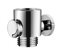 Shower Head Shut-Off Valve - Quick Control Water Stop Valve For Handheld Shoŵer | One-Button Regulating Valvé With Threads | For Bathroom, Easy Install